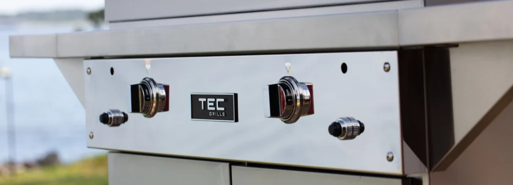 TEC INfrared Grill Closeup